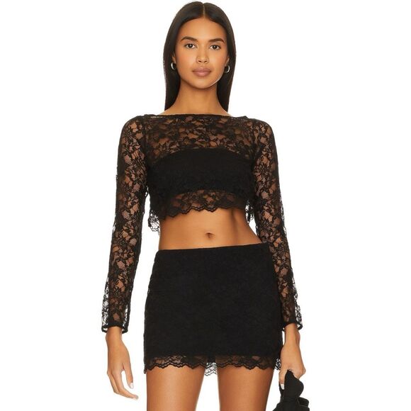Lovers and Friends Gracia Crop Top - Size Small - Picture 1 of 6